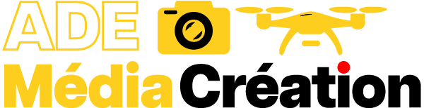 Logo ADE Media Creation – photo, vidéo, drone et communication digitale