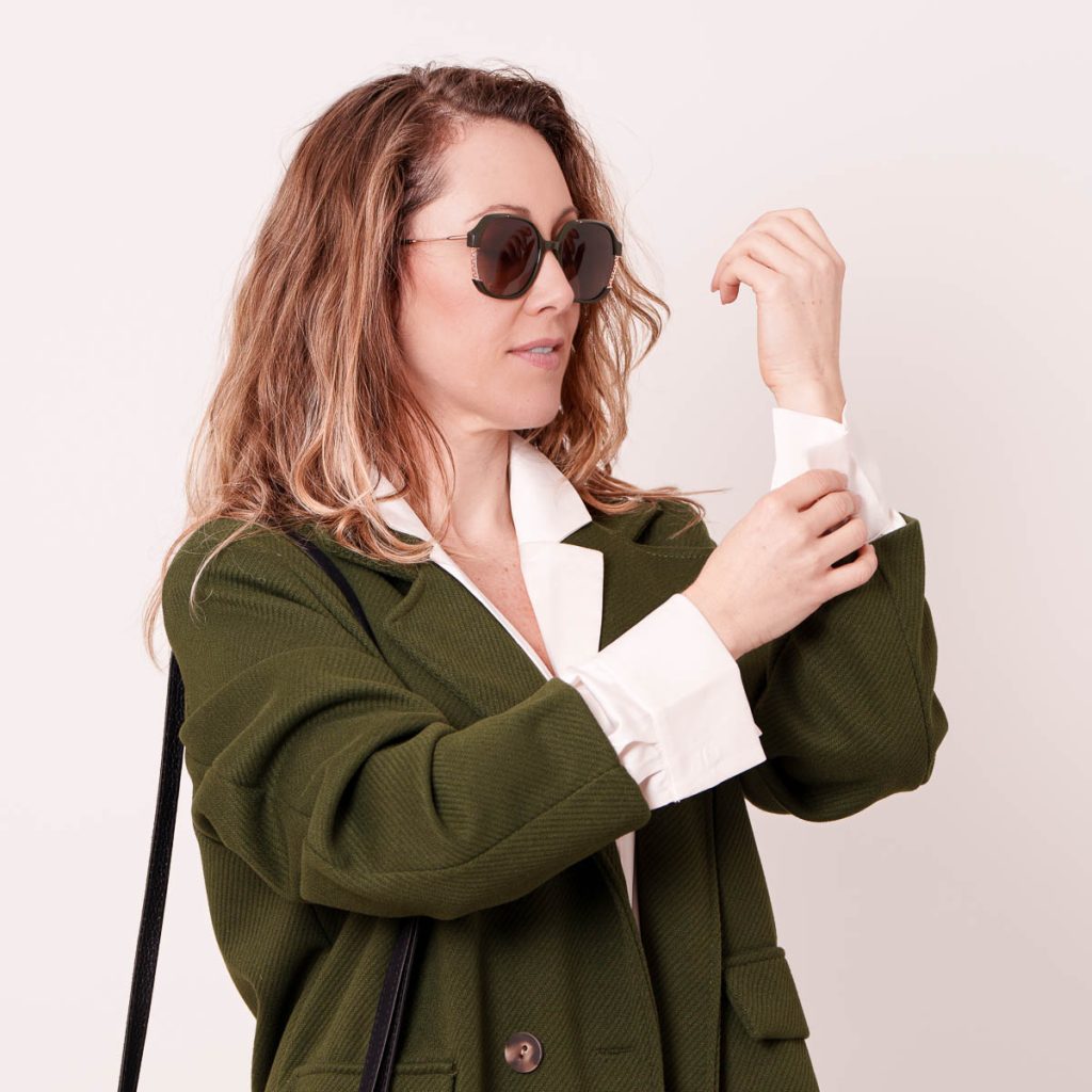 shooting prêt-à-porter en studio pour une collection mode féminine